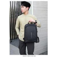 Mochila Impermeable Ultraligera para Hombre Mochila Elegante para Libros Mochila Portátil de 15,6