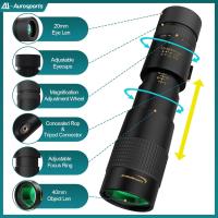 Monocular con Zoom 10-30x40 para Adultos, telescopio monocular de Alta Potencia con Prisma Bak4, monoculares compactos para observación de Aves, Viajes, Caza, Camping - details 1