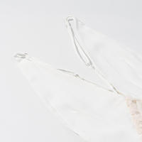 Vestido de tirantes de encaje con retazos calados versátiles a la moda para mujer nuevo estilo - details 13