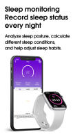 Reloj inteligente W27 Pro, dispositivo con Bluetooth, llamadas, detección de frecuencia cardíaca, notificación de mensajes, bloqueo de contraseña, pantalla - details 20