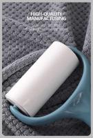 Secado rápido extra grande de microfibra con banda elástica, turbante suave ultra absorbente del abrigo de la toalla del pelo - details 4
