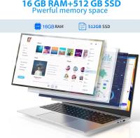 Portátil ultrafino Windows 11 Pro 15.6 pulgadas Intel Celeron N5095 16GB RAM 512GB almacenamiento - details 4