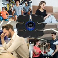 Ayuda de entrenamiento para masaje de cuerpo entero eléctrico muscular recargable, parche de combinación múltiple y juego de Gel de repuesto - details 14