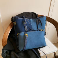 Bolso de Denim Versátil 2025 Moda de Alta Sensación para Mujeres Bolso Grande de Hombro Oblicuo - details 6