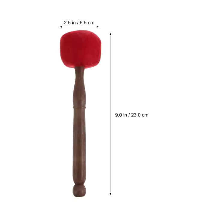 Cuenco de canto único y útil de madera profesional, cuencos de sonido, suministros de herramientas de canto budista práctico - 1