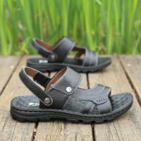 Sandalias Hombre de Cuero con Punta Cerrada - Ajustables, Resistentes al Agua y Antideslizantes, para Pesca, Playa y Viajes de Verano - details 2