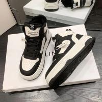 Zapatos de suela gruesa para mujer, zapatillas deportivas vulcanizadas de terciopelo con plataforma, de alta calidad, informales, invierno, 2024 - details 7