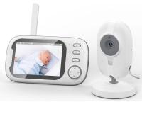 ABM600 Monitor de bebé 3,5 pulgadas cámara de Monitor de bebé LCD 2,4G madre chico Audio bidireccional cámara de vigilancia de niñera regalo de vídeo seguro - details 9