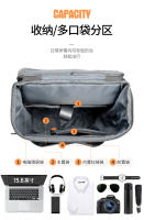 Bolso escolar Mochila de viaje de gran capacidad Bolso de computadora Mochila de viajero para estudiantes universitarios - details 7