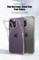 Funda transparente a prueba de golpes para iPhone, suave funda protectora para iPhone 15, 14, 13, 12, 11 Pro Max, Mini Plus, X, XR, XS, SE 2020 - details 0