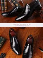 Sapatos 2024 nueva moda calidad PU cuero hombres negocios vestido de oficina zapatos Oxford - details 7