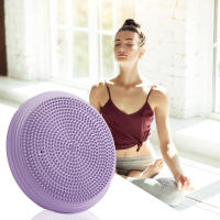 Almohada de equilibrio para yoga con bomba manual de disco táctil para mejorar la postura y la estabilidad física - details 6