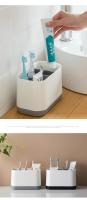 soporte para respirar cepillo de dientes, estante para pasta de dientes, accesorios de baño - details 4