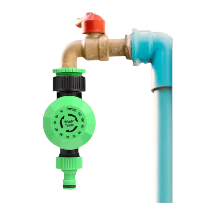 Controlador De Timer De Riego Para Jardín Sistema De Riego Automático Herramienta De Jardinería Con Timer Mecánico - 1