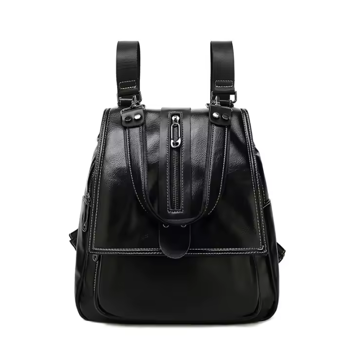 Bolsos de cuero impermeables Antirrobo para Mujer, Bolsos de Hombre, Bolso de Viaje informal ZP - 1