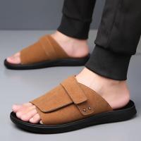 Sandalias de Deslizamiento de Cuero GUYISA para Verano Cómodas Ligeras Casuales - details 9