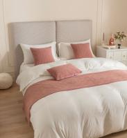 Carrileras Decorativas Para Cama con Patrón de Concha en Terciopelo Nuevo Diseño en Color Gris Rosa Amarillo Azul Verde Material Poliéster Hecho en China - details 31