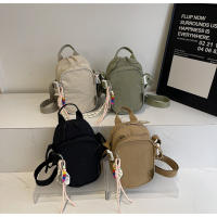 Bolso de teléfono móvil casual y simple de doble capa, bolso de mensajero, nueva moda y versátil para mujer 2025 y bolso pequeño ligero de color sólido - details 6