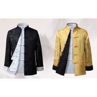 Camisa De Dragón Chino Para Hombres Ropa Tradicional De Año Nuevo Tang Traje Kung Fu Prenda Exterior Estilo Hanfu Poliéster - details 12