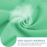 1 toalla grande de microfibra perfecta para gimnasio y camping, ultraabsorbente para viajes, playa, duchas, piscinas. - details 2
