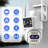 Cámara de Seguridad IP JOOAN 5K 10MP Visión Nocturna Infrarroja Seguimiento Automático - details 0