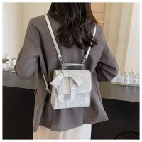Mochila Premium sense para mujer, mochila informal con textura sólida de color, nueva moda 2025 - details 58
