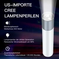 Linterna LED Recargable por USB Resistente al Agua, Telescópica, Potente Lámpara de Antorcha, Zoom de Trabajo al Aire Libre, Lanterna Portátil para Senderismo, Camping, Auto Defensa, Enseñanza, Buscado Nocturno, Exploración de Cuevas - details 1