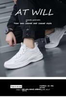 Zapatos informales para hombre, suela MD de gran tamaño, parte superior de malla transpirable, nuevos zapatos deportivos cruzados para caminar y correr - details 4
