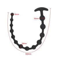 Leten Silicona Suave Dildo Expansor de Anus con Masaje Prostaléfico Juguete de Autoestimulación para Hombres - details 13