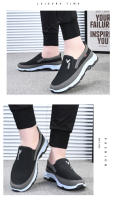 Zapatos De Lona Para Hombre Con Suela Suave Casual Transpirables Cómodos Con Mangas Slip-On Zapatillas De Tela Oxford Antideslizantes Resistentes Al Desgaste Para Primavera/Otoño - details 9