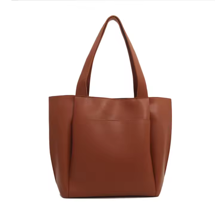 Nuevo bolso de mujer estilo europeo y americano retro 2025, tendencia transfronteriza, gran capacidad, bandolera, bolso de mano simple y moderno con cremallera. - 1