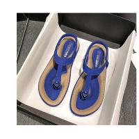 Sandalias Planas para Mujer 2025 Chanclas de Playa con Hebilla Metálica y Bordado - details 32