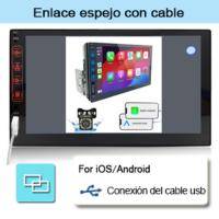 radio coche bluetooth pantalla