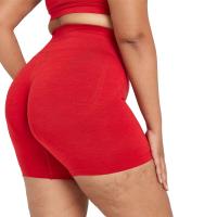 Pantalones cortos ajustados sin costuras para mujer, Shorts de Yoga para entrenamiento, trajes suaves de cintura alta, ropa deportiva para Fitness, novedad - details 9