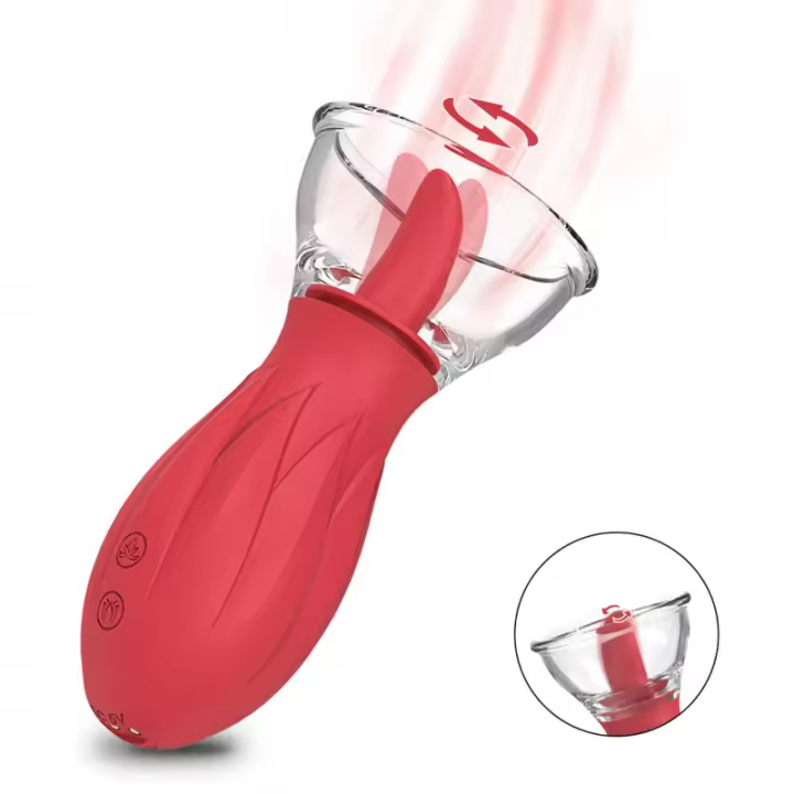 Dispositivo de masturbación femenina Dispositivo de succión Masaje de senos Vibrador de punto Producto sexual para adultos - 1