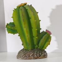 Estatua de Cactus verde creativa, figuras de Cactus en miniatura resistentes a la intemperie, adornos de Cactus hechos a mano resistentes a los rayos UV, decoración interior - details 5