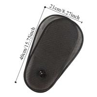 Tipo de ventosa giratoria para ventana lateral de coche, parasol para coche, protección UV, parasol universal negro - details 0