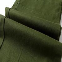 Pantalones vaqueros azules para hombre estilo motociclista pantalones desgastados carga militar moda - details 9