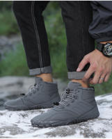 Nuevas botas de algodón, zapatos informales de algodón, además de botas de nieve gruesas de terciopelo, botas altas de algodón cálidas para parejas - details 14