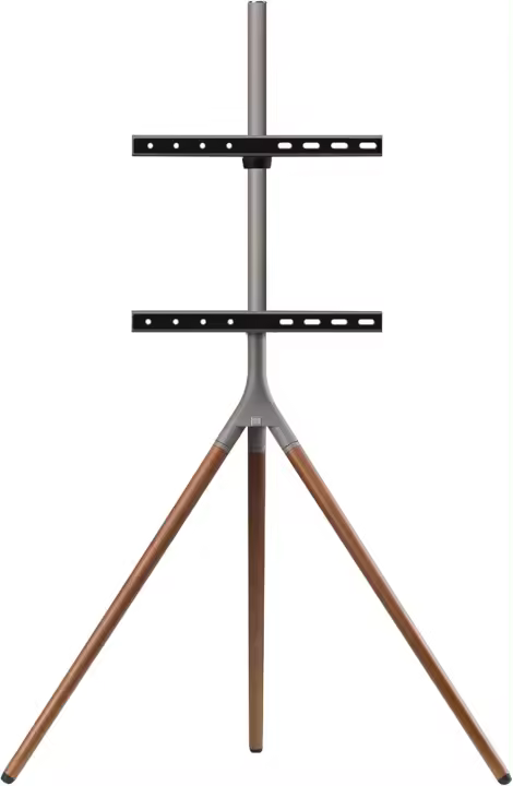 de televisor universal tipo trípode One For All – Pantallas de tamaño 32-65”- LCD/LED/Plasma/OLED/QLED TVs – 360 °   de giro y altura ajustable – VESA 400x400 – Diseño elegante - WM7471 - 1