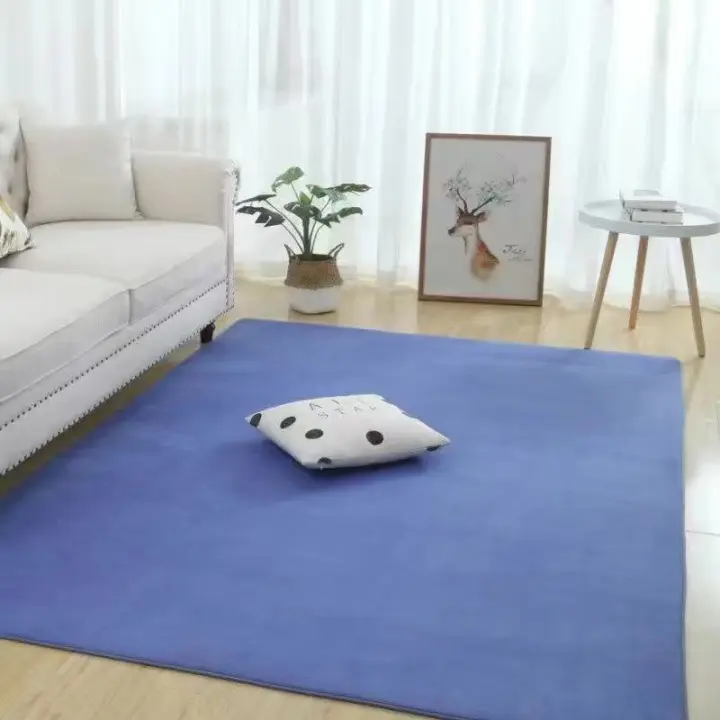 Alfombra de felpa interior moderna para habitaciones grandes, súper suave, adecuada para salas de estar y dormitorios - 1