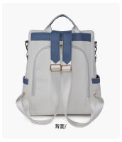 Mochila de cuero para mujer, bolso de hombro pequeño, mochila simple de moda, mochila antirrobo para mujer - details 22