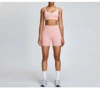 Monos de Yoga sin Costuras Ouwu Shorts Deportivos de Cintura Alta para Mujeres - details 16