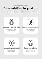 Mini espinilleras de fútbol, ​​espinilleras de fútbol para niños y adultos - details 1