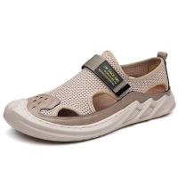 Nuevos zapatos informales al aire libre para hombre transpirables de malla de verano más vendidos con material superior antideslizante - details 0