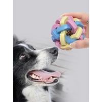 Bola de Campana Colorida para Mascotas Juguete Tejido resistente a Mordeduras y Trituración para Gatos y Perros - details 1