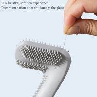 Other Escobilla para WC de Mango Largo con Cabeza de Cepillo de Golf de Silicona - Limpieza Profunda y Sin Extremos Muertos - details 2