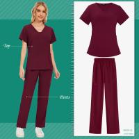 Uniforme clínico, traje exfoliante de moda, uniforme de Hospital, Joggers, ropa médica, uniforme de médico para enfermería, conjunto de exfoliantes para mujer - details 18