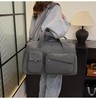 Bolsa de lona deportiva para Yoga, bolsa de gimnasio en seco y húmedo con mochila escolar, bolso de viaje, senderismo al aire libre, Camping, equipaje, mochila escolar - details 1