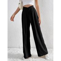 Pantalones de Oficina para Mujer de Cintura Alta y Piernas Anchos Cómodos y Elegantes - details 12